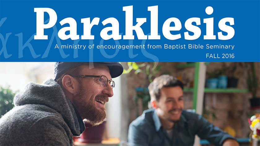 Paraklesis Fall 2016: Growing Churches
